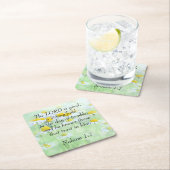 Nahum 1:7 rechteckiger pappuntersetzer (Vor Ort)