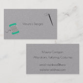 NähVisitenkarte Visitenkarte (Vorne/Hinten)