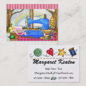 NähVisitenkarte Visitenkarte (Vorne/Hinten)