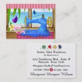 NähVisitenkarte Visitenkarte (Vorne/Hinten)