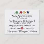 NähVisitenkarte Visitenkarte (Rückseite)