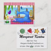 NähVisitenkarte Visitenkarte (Vorne/Hinten)