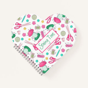 Nähzeit Spiral Notebook Notizblock
