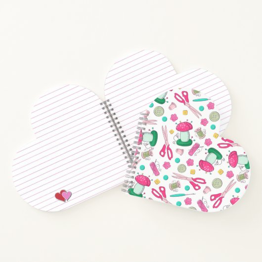 Nähzeit Spiral Notebook Notizblock (Innenseite)