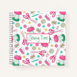 Nähzeit Spiral Notebook Notizblock