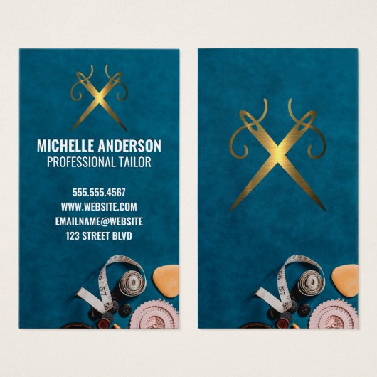 Nähzubehör | Nadel und Thread (Vorne & Hinten)