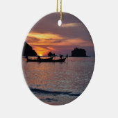 Nai Yang Beach, Phuket, Thailand Sonnenuntergang Keramikornament (Rechts)