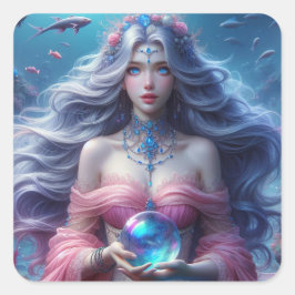Naia - Mermaid Collection Art Sticker
