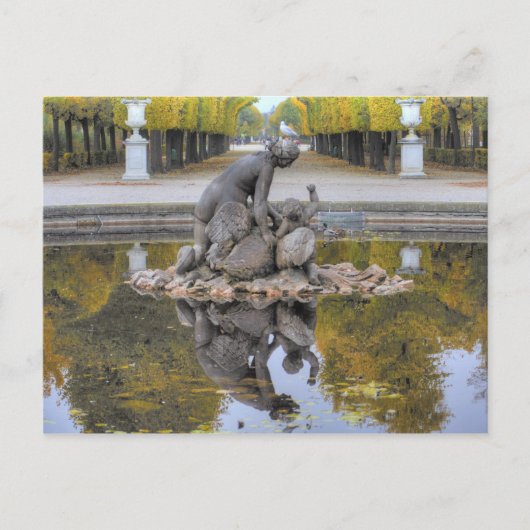 Naiad Fountain Postkarte (Vorderseite)