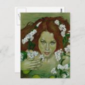Naiad Nymph Postcard Postkarte (Vorne/Hinten)