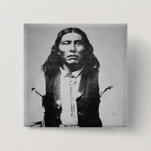 Naiche (d.1874) Leiter der Chiricahua Apaches von Button