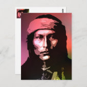 Naichez - Chiricahua Apache Postkarte (Vorne/Hinten)