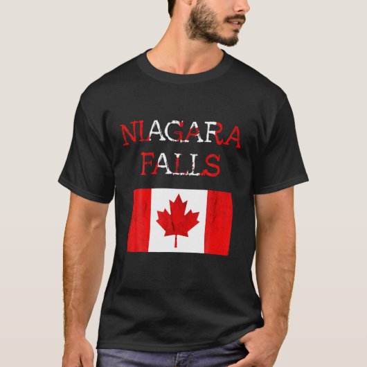 Naigara Falls Canada Canada Pride Canada Flag Ma T-Shirt (Vorderseite)