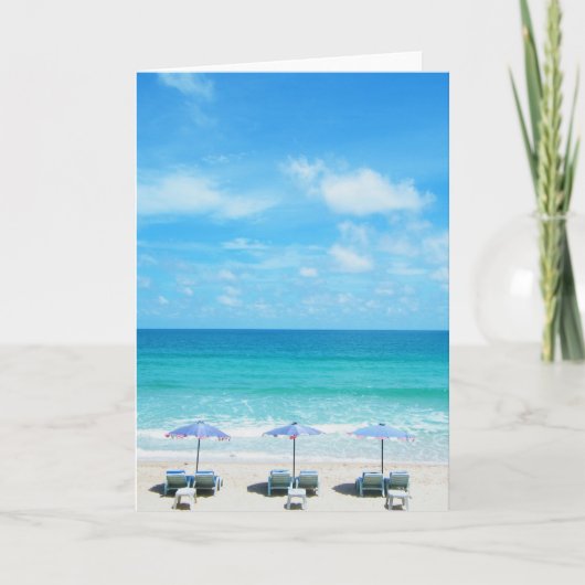 Naiharn Beach, Phuket Island Karte (Vorderseite)