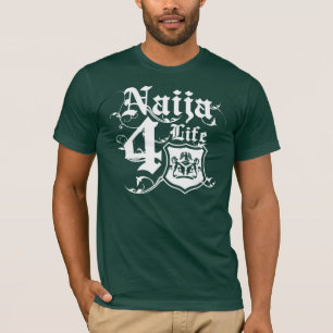 Naija4life Entwurf mit nigerischem Wappen T-Shirt