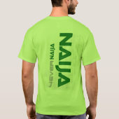 naija 4 überhaupt T-Shirt (Rückseite)