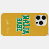 Naija Babe – Personalisierte Handyhülle Case-Mate iPhone Hülle (Rückseite (Horizontal))