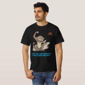 Naija Hustle Monkey T-Shirts - Destiny Zitat (Vorne ganz)