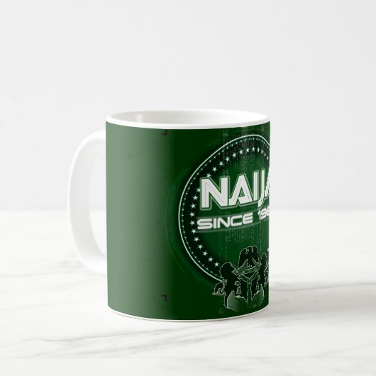 naija Tasse (Vorderseite Links)