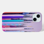 Nail Art Brush Collection Case-Mate iPhone Hülle (Rückseite (Horizontal))