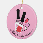 Nail Art Design Keramik Ornament (Links)