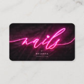 Nail Art Manicure Specialist Visitenkarte (Vorderseite)