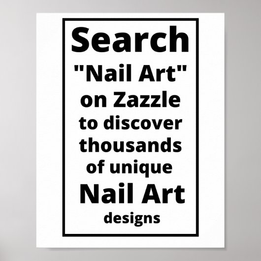 Nail Art Poster (Vorne)