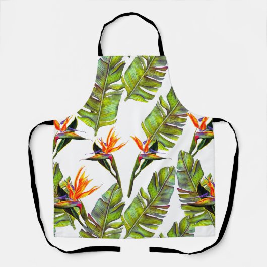 Nail Art Tropical Schürze (Vorderseite)