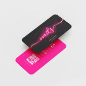 Nail Artist Beauty Salon Manicure Nail Polnisch Visitenkarte