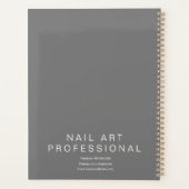 Nail Artist Butterfys Terminplaner Planer (Rückseite)