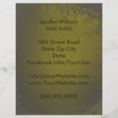 Nail Artist Discount Flyer (Hinten)