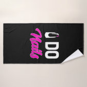 Nail Artist Do Nails Badehandtuch (Badehandtuch)