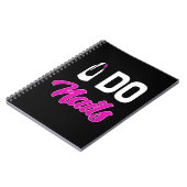 Nail Artist Do Nails Notizblock (Linke Seite)