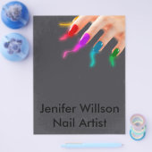 Nail Artist Flyer (Einzeln)