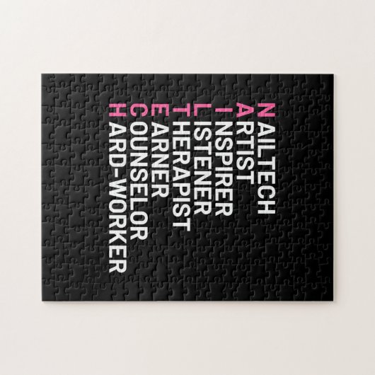 Nail Artist Inspirer Puzzle (Horizontal)