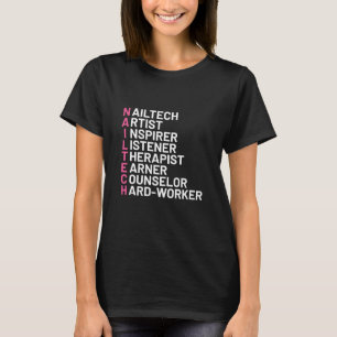 Nail Artist Inspirer T-Shirt