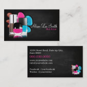 Nail Artist/Nail Polish Visitenkarte (Vorne/Hinten)