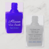 Nail Artist/Nail Polish Visitenkarte (Vorne/Hinten)