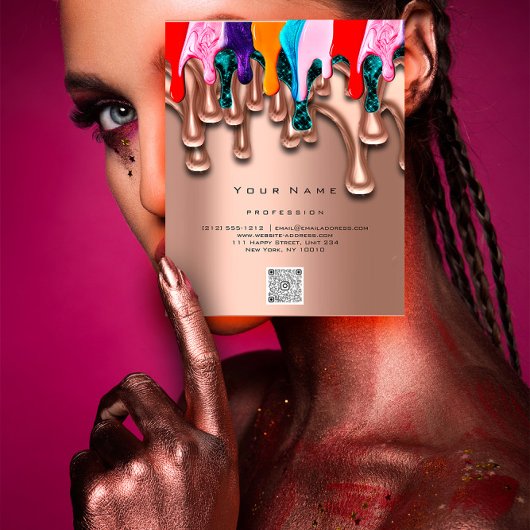 Nail Artist Studio Tropfen Rose Wax Epilation Prei Flyer