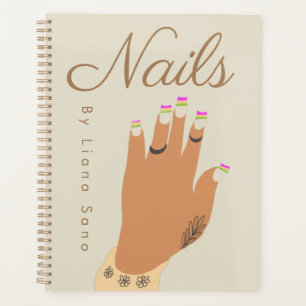 Nail Artist Tattoo Hand Illustration Planer
