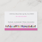 Nail artist visitenkarte (Rückseite)