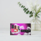 Nail artist visitenkarte (Stehend Vorderseite)