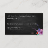 Nail Artist Visitenkarte (Rückseite)