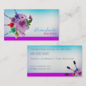 Nail Artist Visitenkarte (Vorne/Hinten)