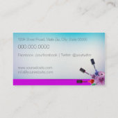 Nail Artist Visitenkarte (Rückseite)