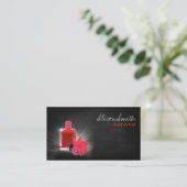 Nail Artist Visitenkarte (Stehend Vorderseite)