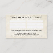 Nail Artist - Wasserfarbenkunst Visitenkarte (Rückseite)