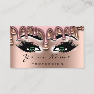 Nail Artist Wax Tropfens Rose Lash Makeup Rosa Gr Visitenkarte