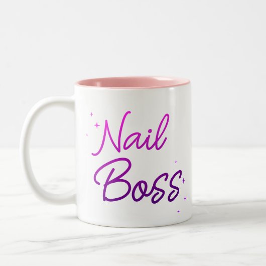 Nail Artist Zweifarbige Tasse (Links)