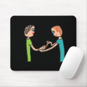 Nail Bar Salon Techniker Mousepad (Mit Mouse)